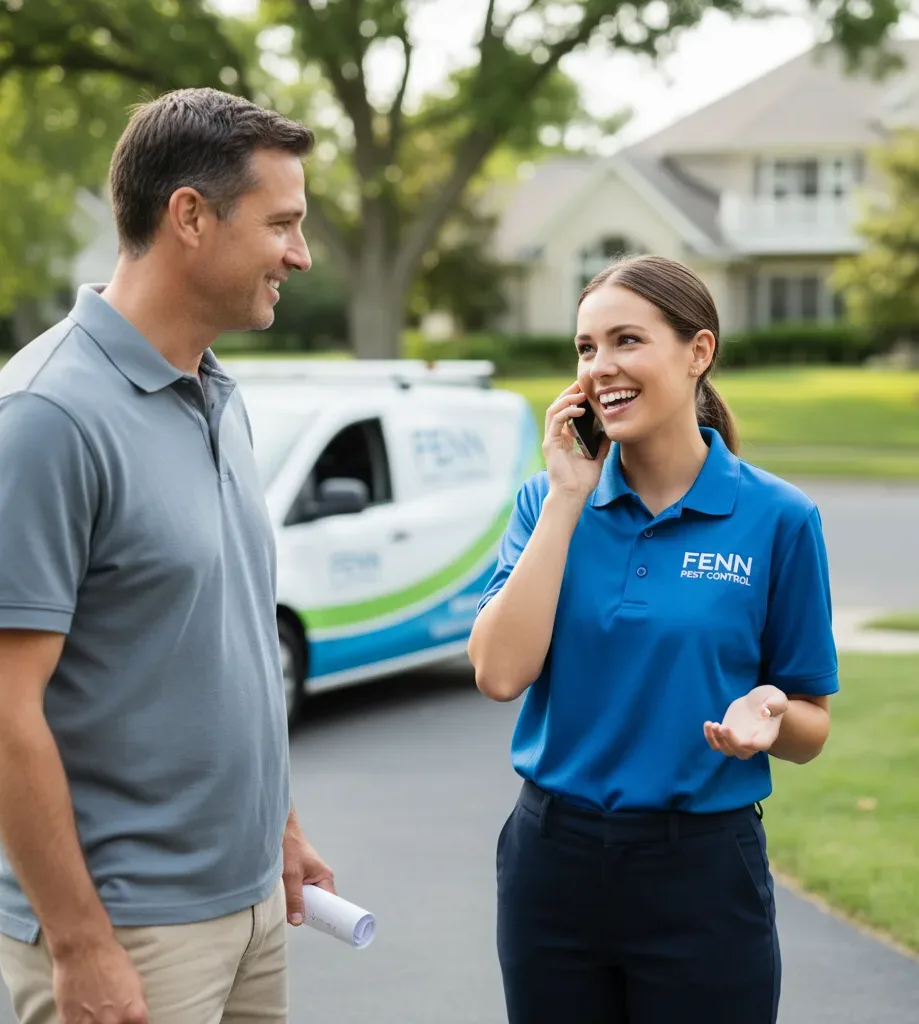 Fenn Pest Control customer support in Mayfield